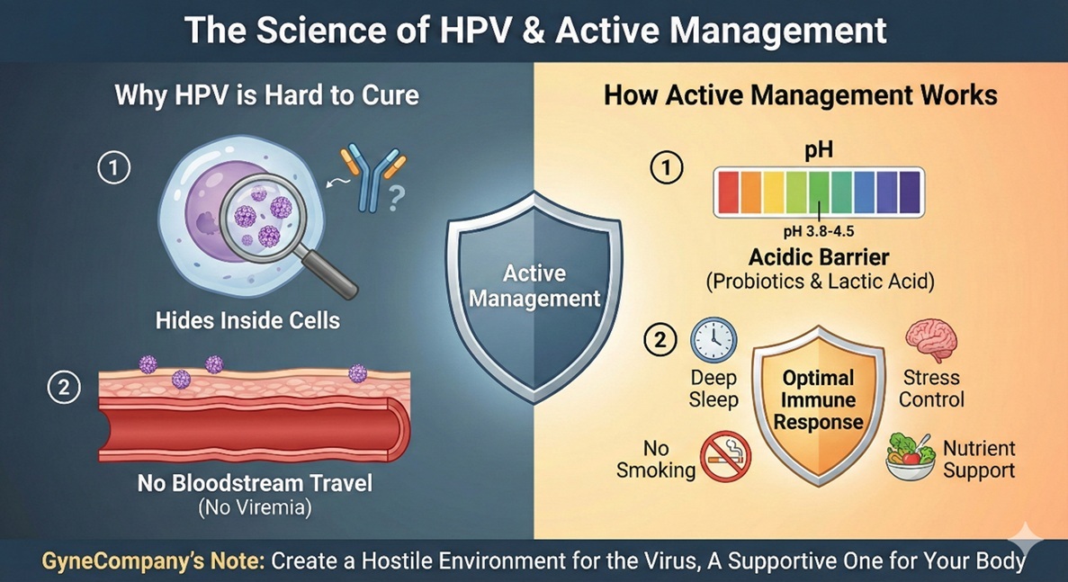 HPV진단받았어요, 잘 먹고 잘 자고 푹 쉬라고요?